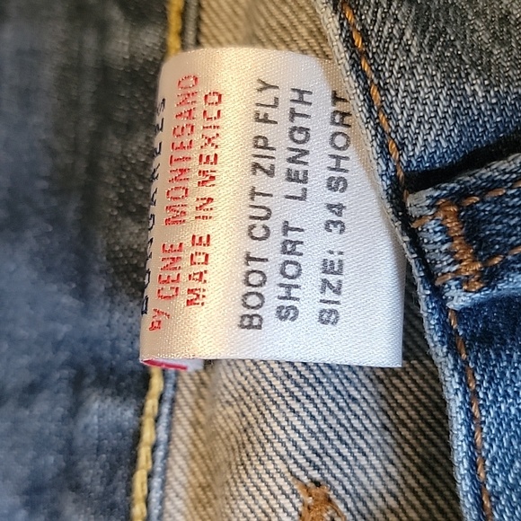 Mens size 34 short Lucky jeans - Picture 4 of 8